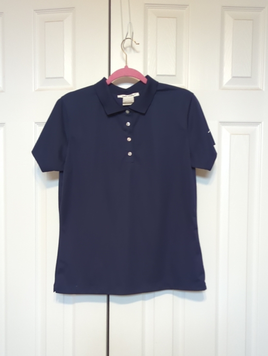 Nike Tops - Nike Golf Navy Short-Sleeve Polo Top NWOT Large